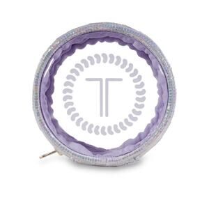 Teleties Small Shine Teletote, Hair Ties Bag Tote Case